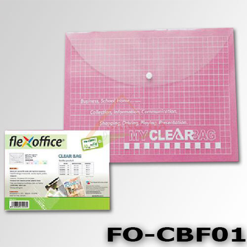 Bìa nút F4 Flexoffice có in FO - CBF01